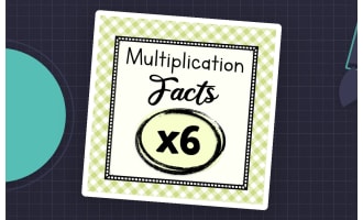 Multiply by 6 Worksheets with Answer Keys