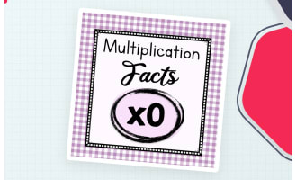 Multiply by Zero Worksheets | Multiplication Facts | 0 Times Tables