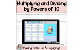 Multiplying and Dividing by Powers of 10 Digital Activity