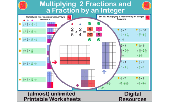 Multiplying Fractions with Fractions and Integers