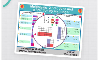 Multiplying Fractions with Fractions and Integers
