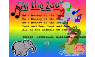 Music at the Zoo Song – Animal Acting Activity