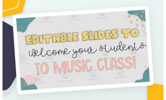 Music Class Welcome Slides
