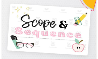 Music Scope and Sequence Editable Template
