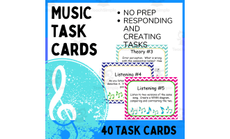 Music Task Cards