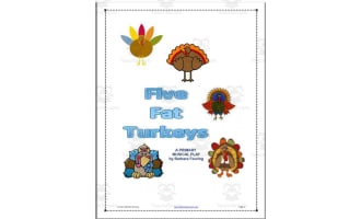 Musical Play: Five Fat Turkeys