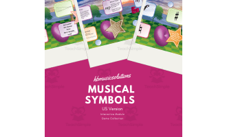 Musical Symbols | Interactive Musical Games - US Version