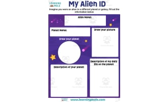 My Alien ID Activity
