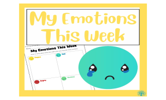 My Emotions This Week Worksheet
