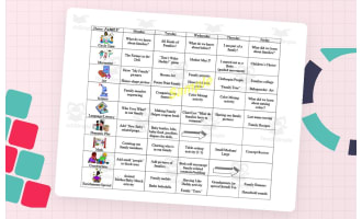 My Family! Week-Long Lesson Plan Template