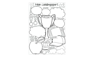 My Favorite Sport (German Worksheet)