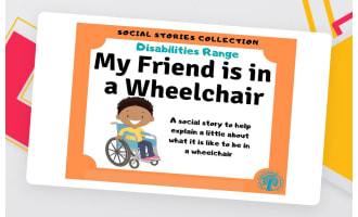 My Friend is in a Wheelchair Social Story