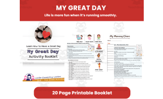 My Great Day Activity - Empower Kids with Organization & Gratitude