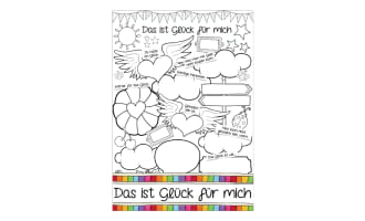 My Happiness Worksheet (German)