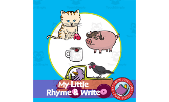 My Little Rhyme & Write - Minibooks