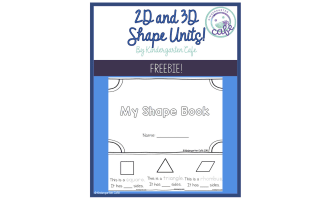 My Shape Book | Printable Math Shapes Activity