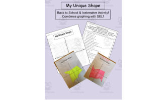 My Unique Shape (Back to School & Get To Know You Activity)