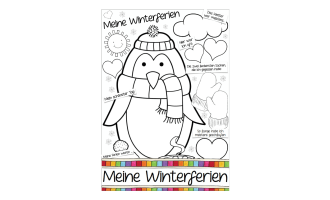 My Winter Worksheet (German)