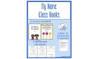 Names Are Special - Class Books