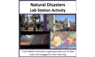 Natural Disasters – Lab Station Activity
