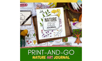 Nature Art Journal for Kids: Explore Art Elements and Plant Science