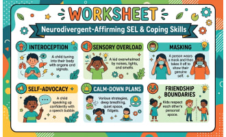 Neurodivergent-Affirming SEL & Coping Skills