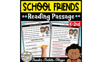 New Friends at School - Reading Comprehension
