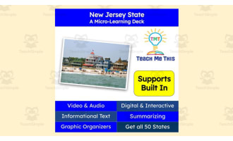 New Jersey: A Micro-Learning Deck | Digital Geography Lesson