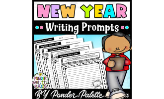 New Year Writing Prompts - BUNDLE