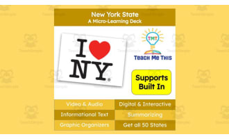 New York: A Micro-Learning Deck | Digital Geography Lesson