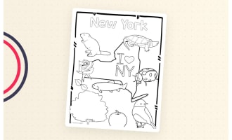New York State Symbols – Clip Art Set