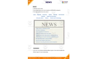 News ESL TEFL Upper Intermediate Lesson Plan Worksheet