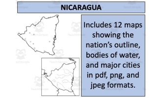 Nicaragua Map Resources