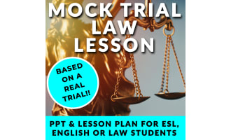 No Prep Mock Trial Law Lesson