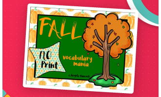 NO PRINT Fall Synonyms Antonyms & Word Associations