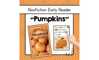 Non-Fiction Early Reader: Pumpkins Unit