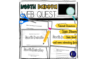 North Dakota WebQuest Printable Book