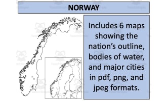 Norway Map Resources
