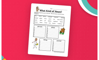 Noun Sorting Worksheet
