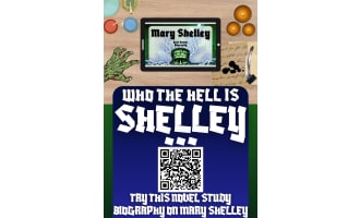 Novel Study Biography Presentation on Mary Shelley - Frankenstein