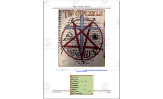 Novel Study Guide: The Crucible