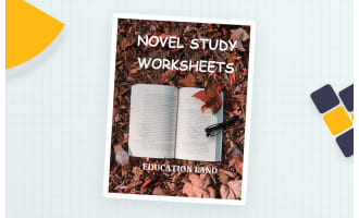 Novel study with worksheets