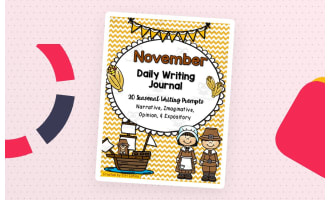November Daily Writing Journal