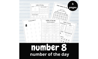 number 8 handwriting worksheet - number 8 tracing worksheets