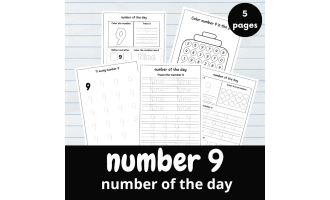number 9 handwriting worksheet - number 9 practice sheets.