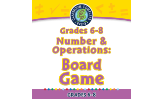 Number & Operations: Board Game for 6th-8th | PC Software