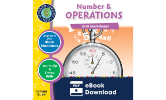 Number & Operations - Drill Sheets Gr. 3-5