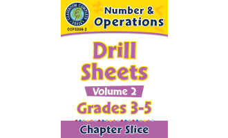 Number & Operations: Drill Sheets Vol. 2 Gr. 3-5