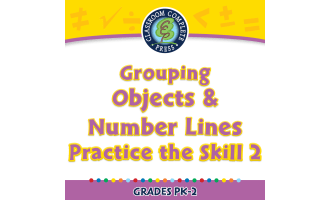 Number & Operations: Grouping Objects & Number Lines - Practice the Skill 2 - MAC Software