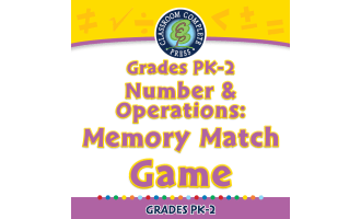 Number & Operations: Memory Match Game - PC Software